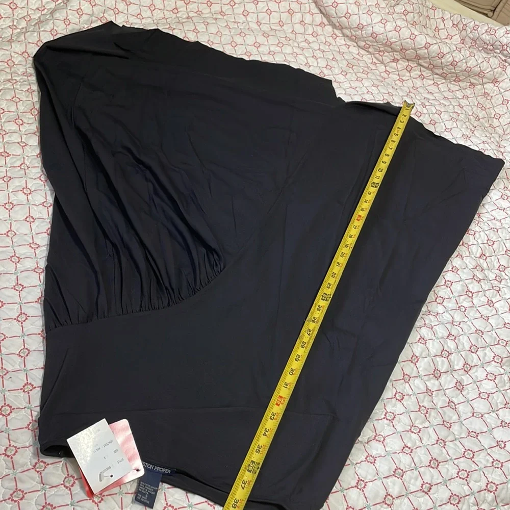 Boston proper patchwork maxi skirt